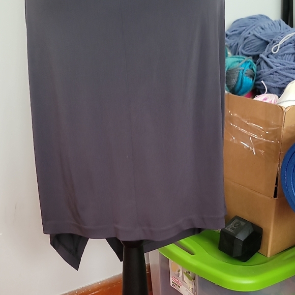 41 Hawthorn Asymmetrical Charcoal Dress - Picture 9 of 11